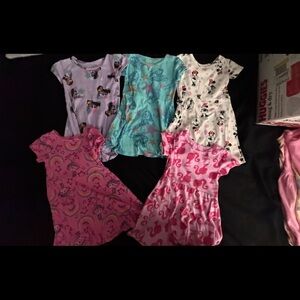 Disney & Other Character Dress Collection - Pink, Purple, Blue, White